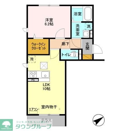 アステールピュールMの物件間取画像